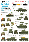 Star Decals 35-C1174 Spanish Civil War # 6 1/35