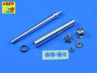 Aber 25L-04 German 88 mm KwK 36 L/56 Tiger I (Early model) Barrel (1:25)