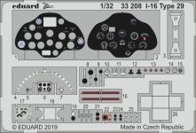 Eduard 33208 I-16 Type 29 ICM 1/32