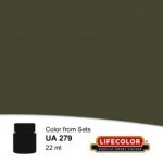 Lifecolor UA279 Olive Drab Faded FS 24087 22ml