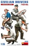 MiniArt 38050 CIVILIAN DRIVERS 1930-40s 1/35