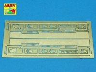 Aber 48005 Fenders for german anti-tank self proppeled gun Stug.III, Ausf.B and tank PzKpfw III, Ausf.L (1:48)