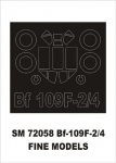 Montex SM72058 Bf-109F-2/4 FINE MOLDS
