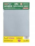 Trumpeter 08001 0.3mm HIPS plastic sheet A4 size (2pcs)