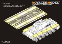 Voyager Model  PE351095 WWII Russian KV-1 Tank Fenders For TAMIYA 1/35