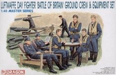 Dragon 5532 Luftwaffe Ground crew + Equipment (1:48)