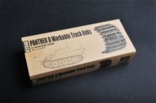 Trumpeter 02046 Panther D Workable Track links For VK1602 Leopard (1:35)