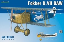 Eduard 84155 Fokker D. VII OAW 1/48