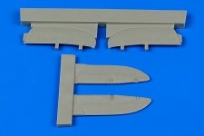 Aires 7340 I-153 Chaika control surfaces 1/72 ICM