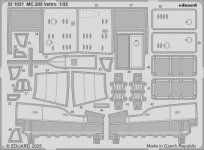 Eduard 321021 MC.205 Veltro detail set ITALERI 1/32
