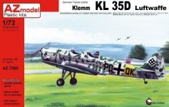 AZ Model AZ7505 Klemm KL 35D Luftwaffe