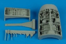Aires 2129 F-16I Sufa wheel bay 1/32 Academy