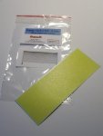 Omask 80011 Stripes 12 x 0,5 - 2 mm (yellow masking tape)