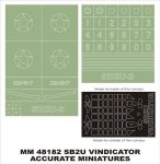 Montex MM48182 SB2U Vindicator ACC.MINIATURES