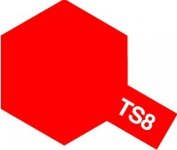 Tamiya TS8 Italian Red (85008)