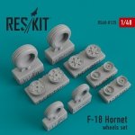 RESKIT RS48-0125 F-18C/D Hornet wheels set 1/48