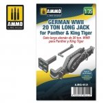 Ammo of Mig 8121 German WWII 20 ton Long Jack for Panther & King Tiger 1/35