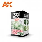 AK Interactive AK11639 4BO RUSSIAN GREEN MODULATION SET 4x17ml