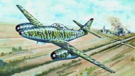 Trumpeter 02236 Messerchmitt Me 262A-2a (1:32)
