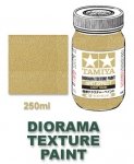 Tamiya 87122 Diorama Texture Paint 250ml - Grit Effect, Light Sand