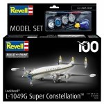 Revell 63745 Model Set Lockheed L.1049G Super Constellation Lufthansa 100 1/144