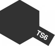 Tamiya TS6 Matt Black (85006)