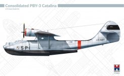 Hobby 2000 72083 Consolidated PBY-3 Catalina ( ACADEMY + CARTOGRAF + MASKI ) 1/72