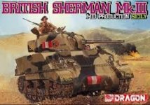 Dragon 6231 Sherman Mk.III Mid Production, Sicily (1:35)