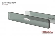 Meng Model MTS-048b Glass File ( Short ) ( pilnik krótki )