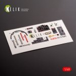 KELIK K48124 FJ-3 - interior 3D decals for Zimi Model/KittyHawk kit 1/48