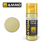 AMMO of Mig Jimenez 20010 ATOM COLOR Dunkelgelb DG I 20ml