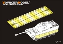Voyager Model PEA416 WWII German King Tiger Initial Schurzen (For TAKOM 2096) 1/35