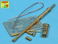 Aber 16L-04 Lufa do Browninga M2 HB / Barrel for U.S machine gun cal .50 Browning M2 HB 1/16