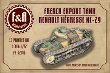 F&A Miniatures FA-72015 Renault Kegresse NC-29 1/72