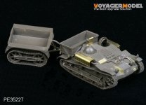 Voyager Model PE35227 WWII French Armored Carrier UE for TAMIYA 35284 1/35
