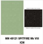 Montex MM48121 Spitfire Mk VIII ICM