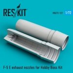 RESKIT RSU72-0127 F-5 E exhaust nozzles for Hobby Boss 1/72