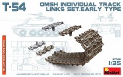 MiniArt 37046 T-54 OMSH INDIVIDUAL TRACK LINKS SET.EARLY TYPE (1:35)