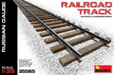 MiniArt 35565 Railway Track Russian Size 1/35
