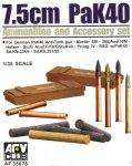 AFV Club 35075 Pak40 Ammo and Cases (1:35)