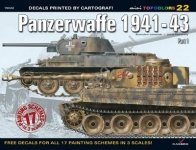 Kagero 15022M Panzerwaffe 1941-43 Part 1 (decals) PL/EN
