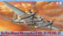 Tamiya 61066 De Havilland Mosquito B Mk.IV/PR Mk.IV (1:48)
