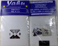 Yahu YML7212 PZL P.11c (Azur / Heller / PZW) 1:72