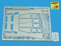 Aber 35A084 Upper armour for Sd.Kfz. 250 Alte (For late version) (1:35)