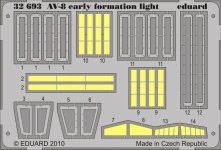 Eduard 32693 AV-8 early formation light 1/32 Trumpeter