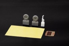 Eduard 672407 Spitfire Mk. V wheels Tamiya 1/72