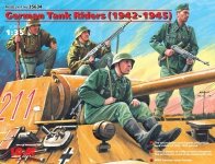 ICM 35634 German Tank Riders 1942-1945 (1:35)