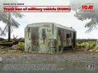 ICM 35010 Truck box of military vehicle (KUNG) 1/35