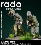 RADO Miniatures RDM35006 Under fire 5.SS-Pz.Div.Wiking Poland 1944 (two figures) 1/35