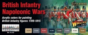 Vallejo 70163 British Infantry Napoleonic Wars 8 x 17ml
